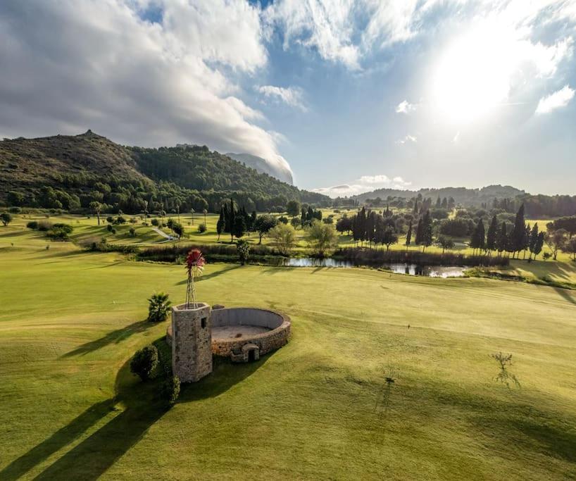 La Casa De Las Palmeras Muntanya la Sella Bagian luar foto